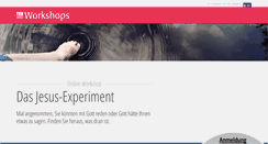 Desktop Screenshot of jesus-experiment.de